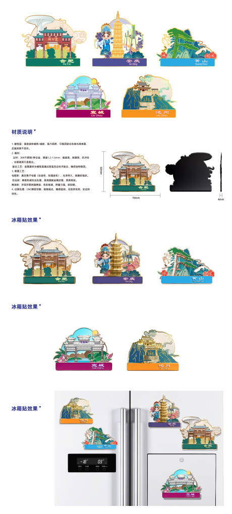 源文件下载【文创城市冰箱贴】编号：56980030778737776