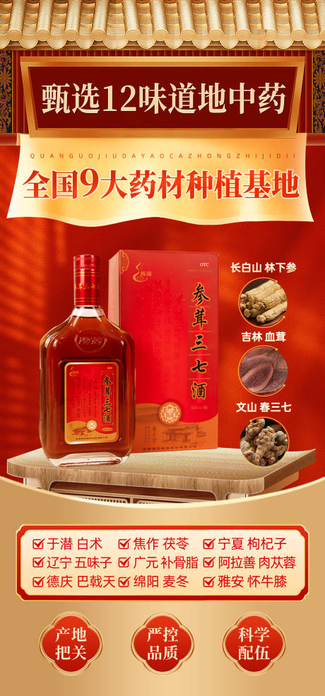甄选12味道地中药