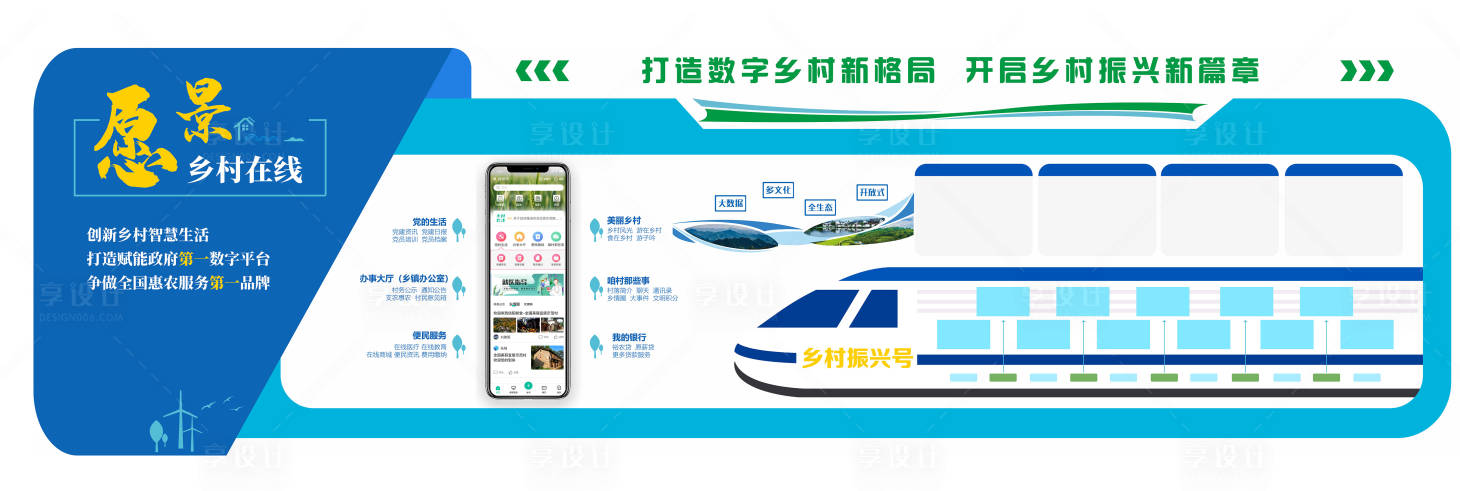 源文件下载【享设计】搜索编号：45130031027721481【乡村振兴形象墙活动背景板】