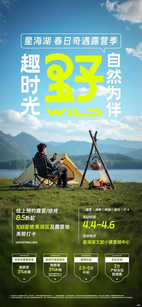 源文件下载【露营海报】编号：63930030784955143
