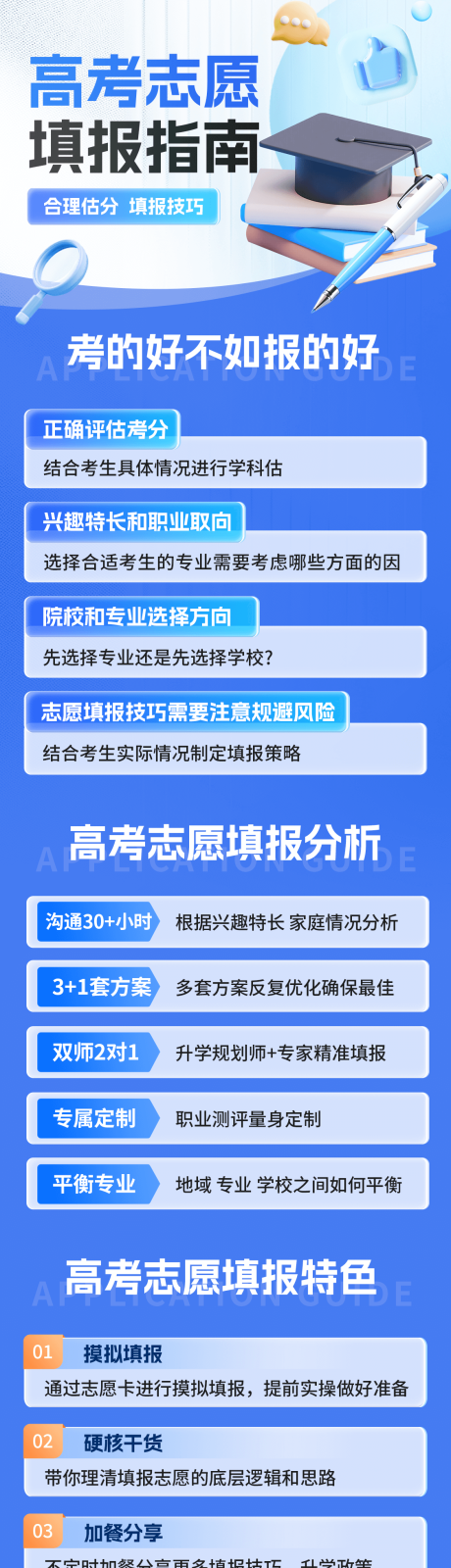 源文件下载【高考志愿填报指南长图】编号：88200031038655337