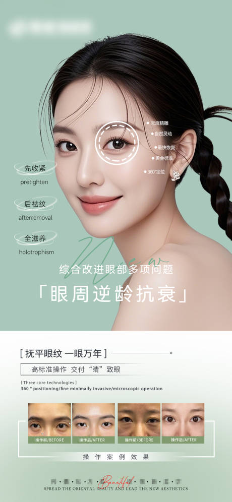 源文件下载【医美眼周年轻化抗衰对比海报】编号：20000030538225658