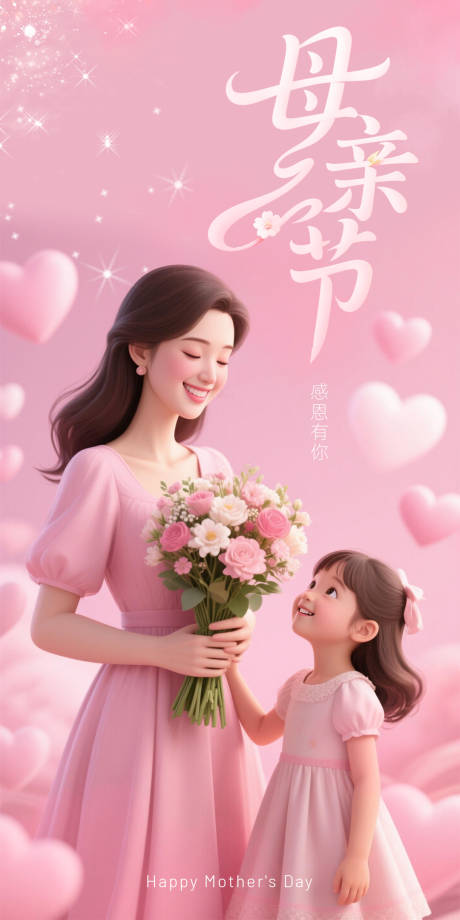 源文件下載【溫馨母親節(jié)海報(bào)設(shè)計(jì)】編號(hào)：39310030530129289