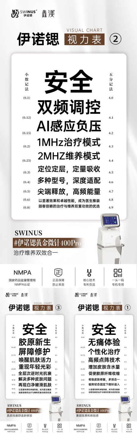 源文件下载【伊诺锶黄金微针医美创意朋友圈】编号：63300030653007679