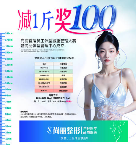 减肥海报