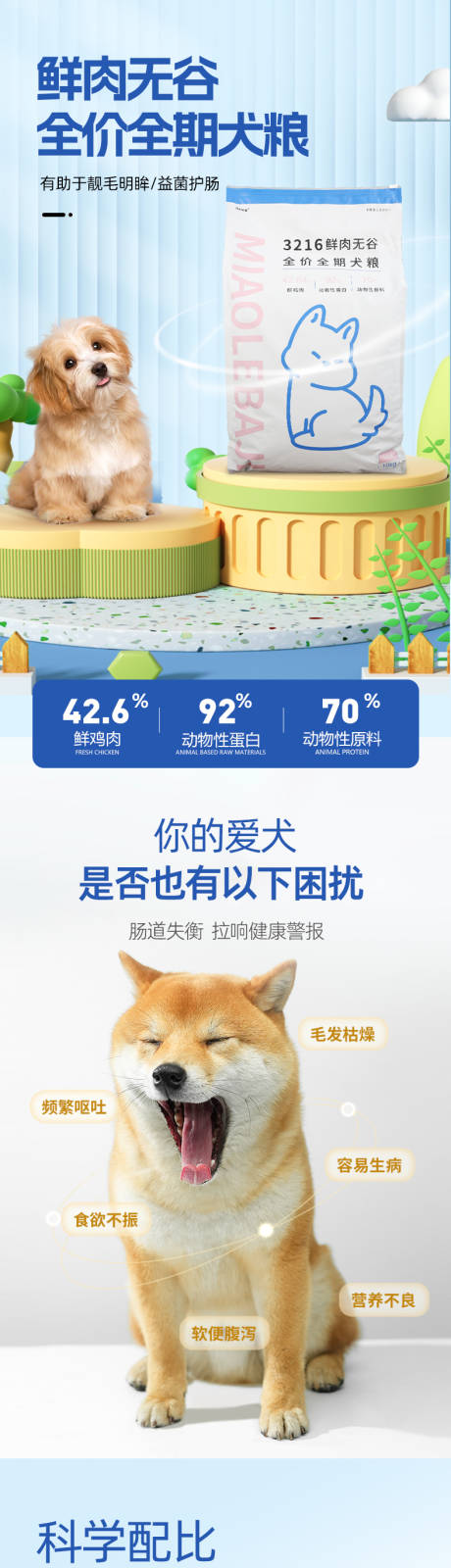 源文件下载【犬猫详情页】编号：50030030863203256