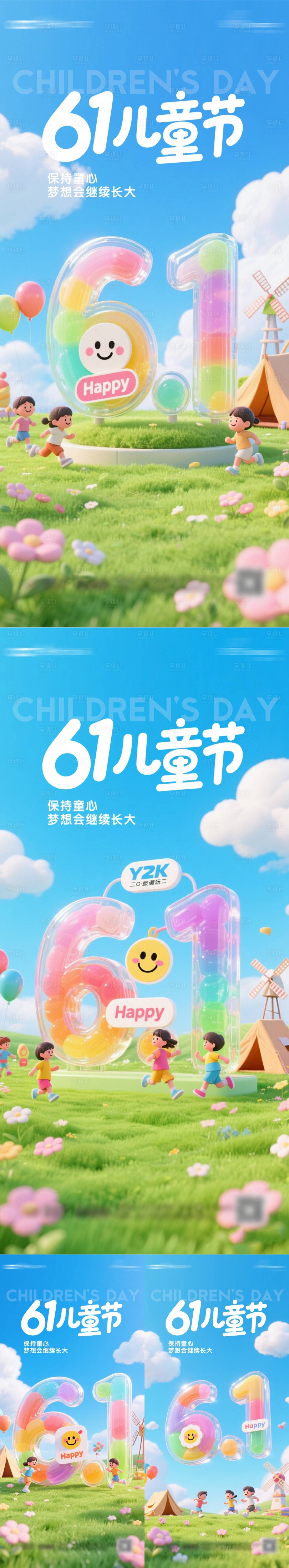 源文件下载【享设计】搜索编号：15910031011908456【儿童节海报】