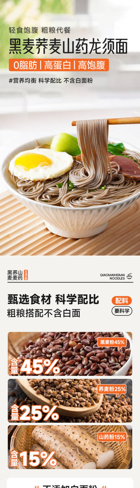 源文件下载【荞麦龙须面粗粮挂面面条电商详情页】编号：57370030959002113