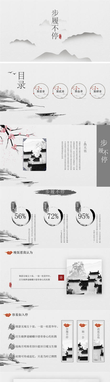 源文件下载【中国传统古风工作汇报总结PPT】编号：76170030700005228