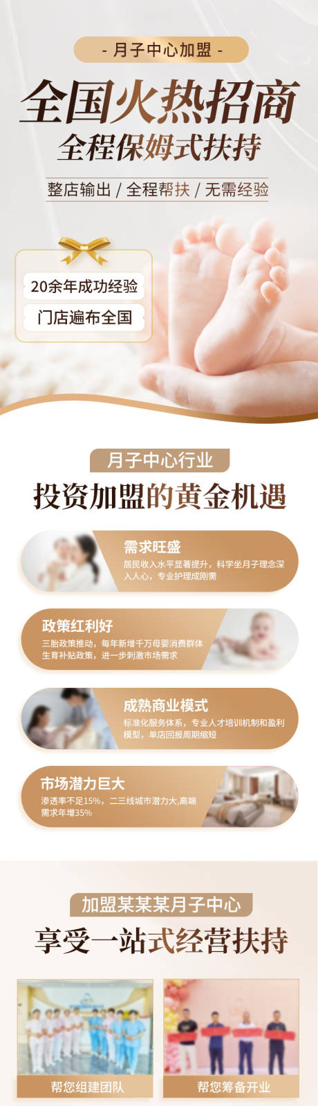 源文件下载【月子中心招商加盟落地页】编号：38120031060487414