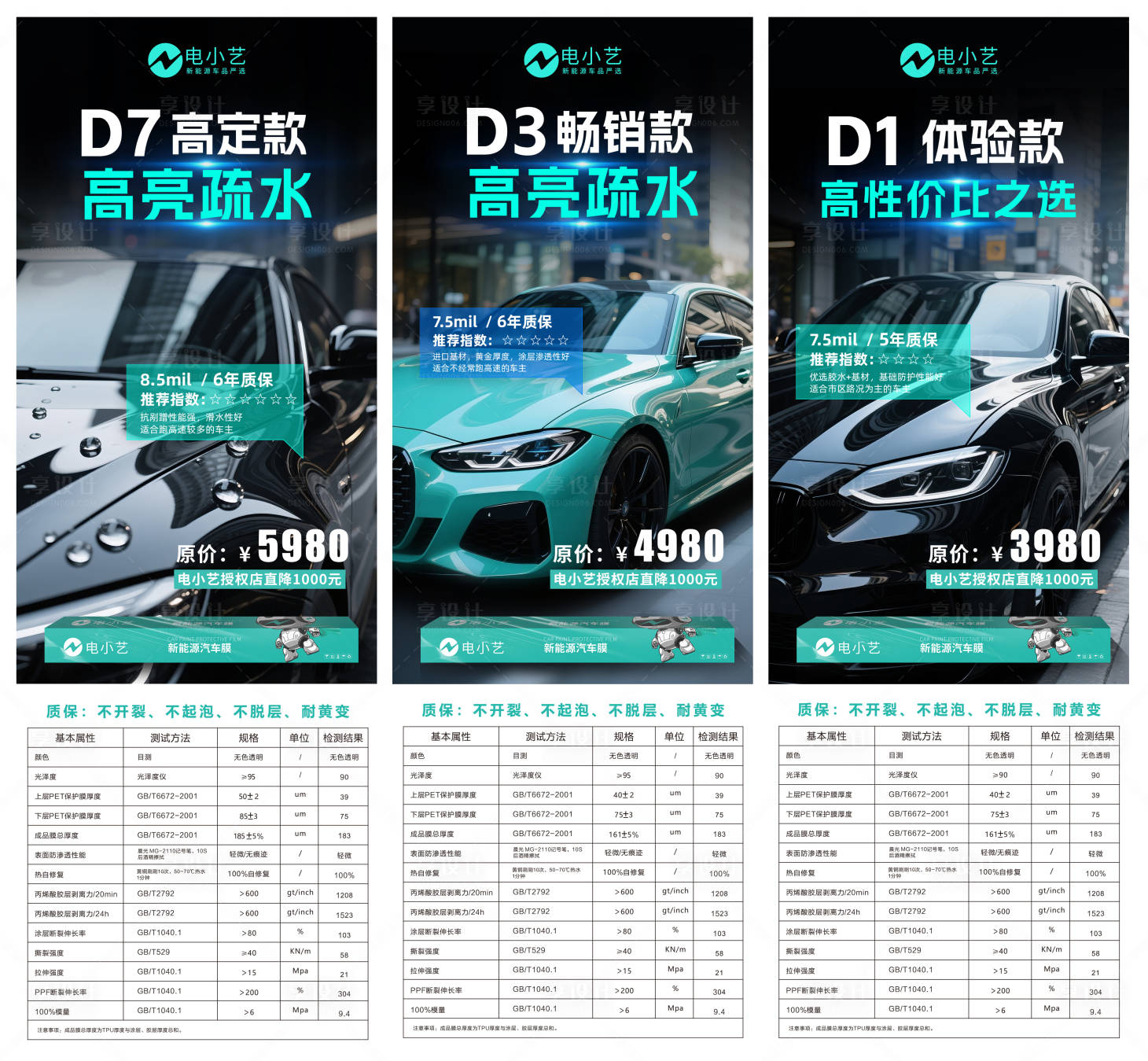 源文件下载【享设计】搜索编号：98410030915956516【汽车车衣海报】