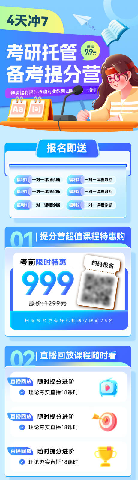源文件下载【考研托管课程备考培训班提分营活动长图】编号：54870030975187100
