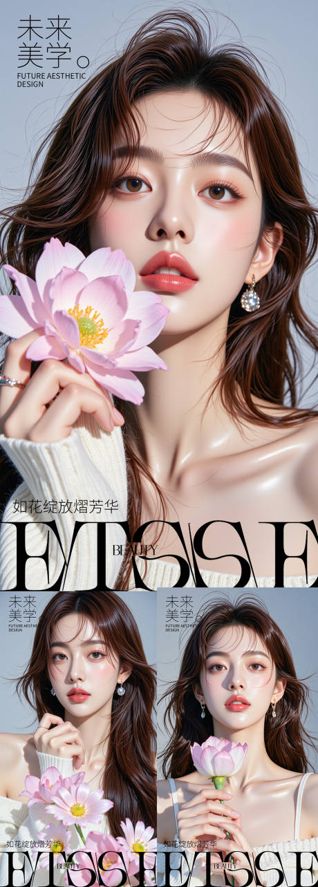 源文件下載【享設計】搜索編號：72740030706132162【醫美活動海報】