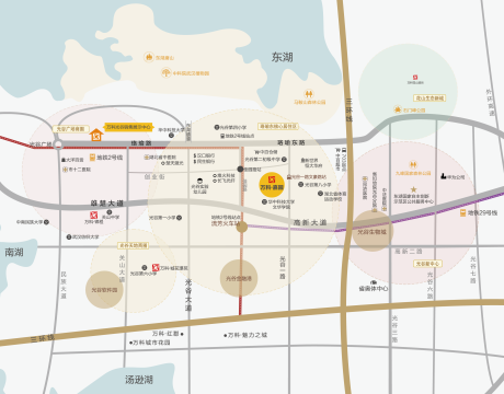 源文件下載【武漢光谷區(qū)區(qū)位圖海報(bào)】編號：16490030559373537