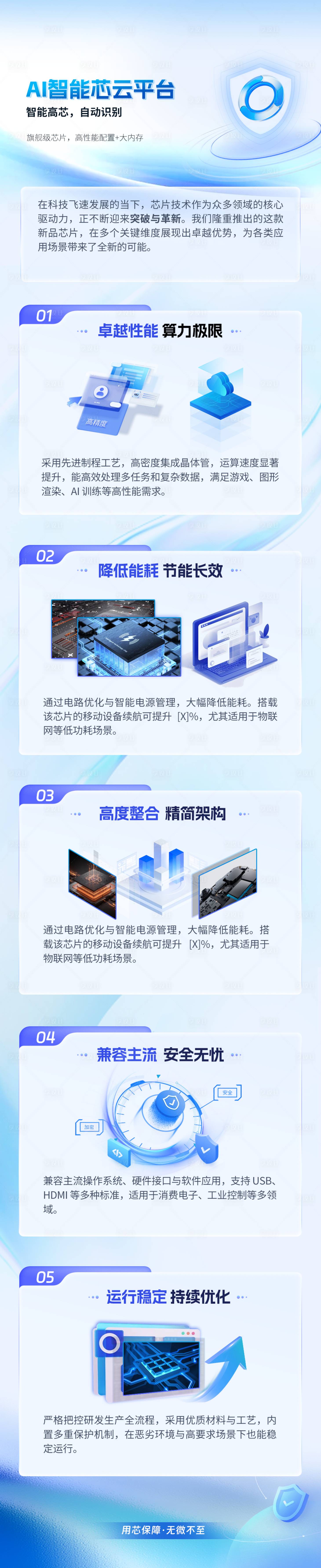 源文件下載【享設計】搜索編號：17630031054162545【芯片科技長圖海報】
