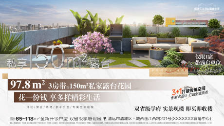 源文件下载【地产露台价值点宣传海报】编号：35320030673974749
