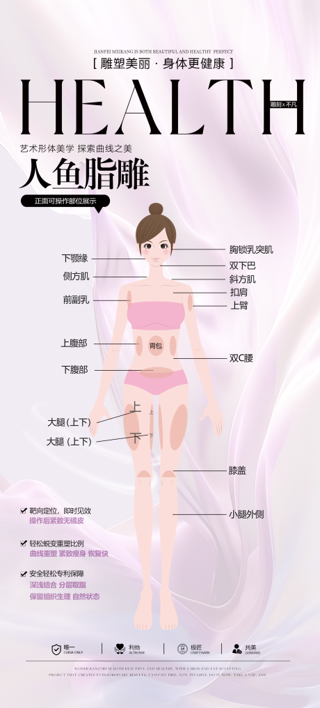 医美脂雕项目海报
