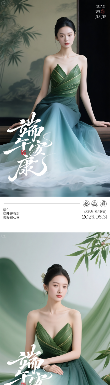 源文件下载【医美端午节海报】编号：39260030915197664