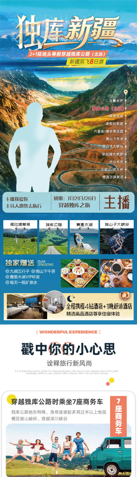 源文件下载【新疆独库公路旅游长图】编号：29800030984235062