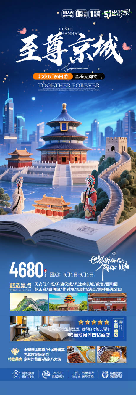 源文件下載【北京旅游海報】編號：10450031055593433