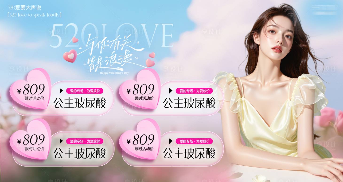 源文件下載【享設計】搜索編號：64790030957406821【醫美電商banner】