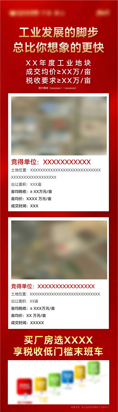 源文件下载【享设计】搜索编号：31400030550201674【土拍资讯海报】