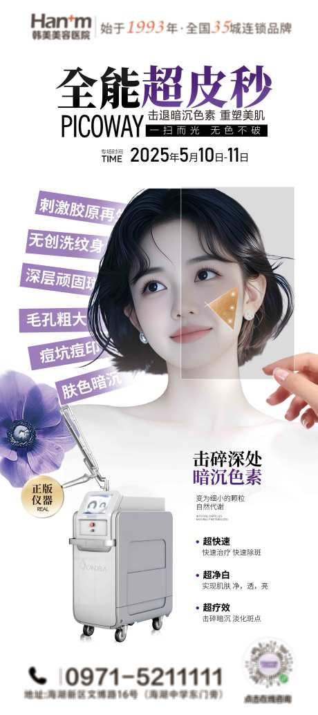 源文件下載【醫美超皮秒海報】編號：24730030543387810