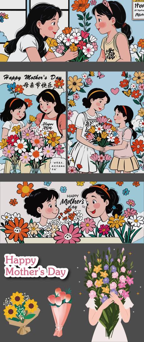 源文件下载【享设计】搜索编号：99900030538008002【母亲节活动物料】