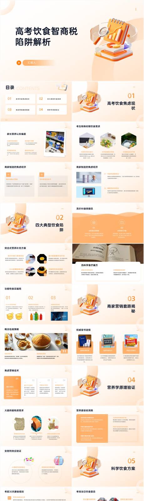 源文件下载【高考饮食智商税陷阱解析PPT】编号：31810030999763814