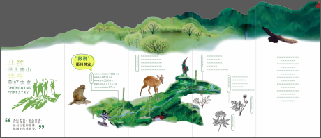 源文件下载【享设计】搜索编号：55000031026088002【环保屏风海报展板】