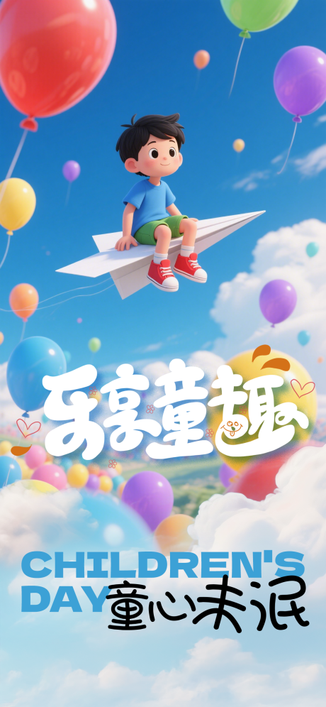 源文件下载【儿童节海报】编号：23340030926155158