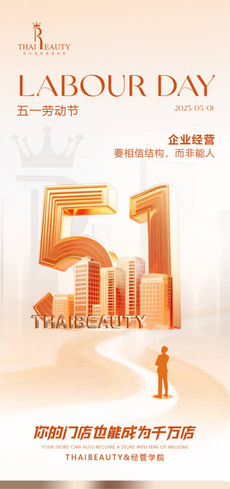 源文件下載【享設計】搜索編號：11460030585183877【橙色商務五一海報】