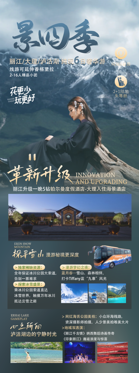 源文件下载【云南丽江景四季海报】编号：41400031597472703