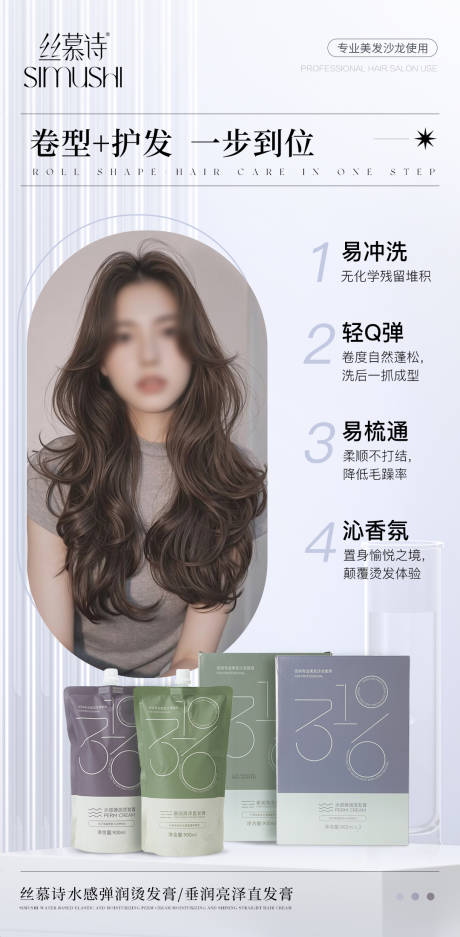 源文件下载【简约烫发卖点海报】编号：84220031227212881
