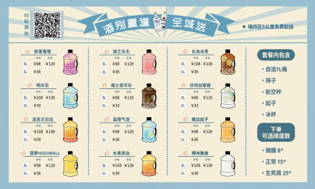 源文件下载【酒吧酒馆夜店饮料奶茶咖啡酒单菜单】编号：76950031462523803