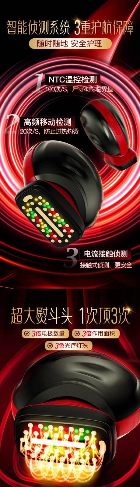 源文件下载【享设计】搜索编号：13130031441907388【熨斗仪产品海报】