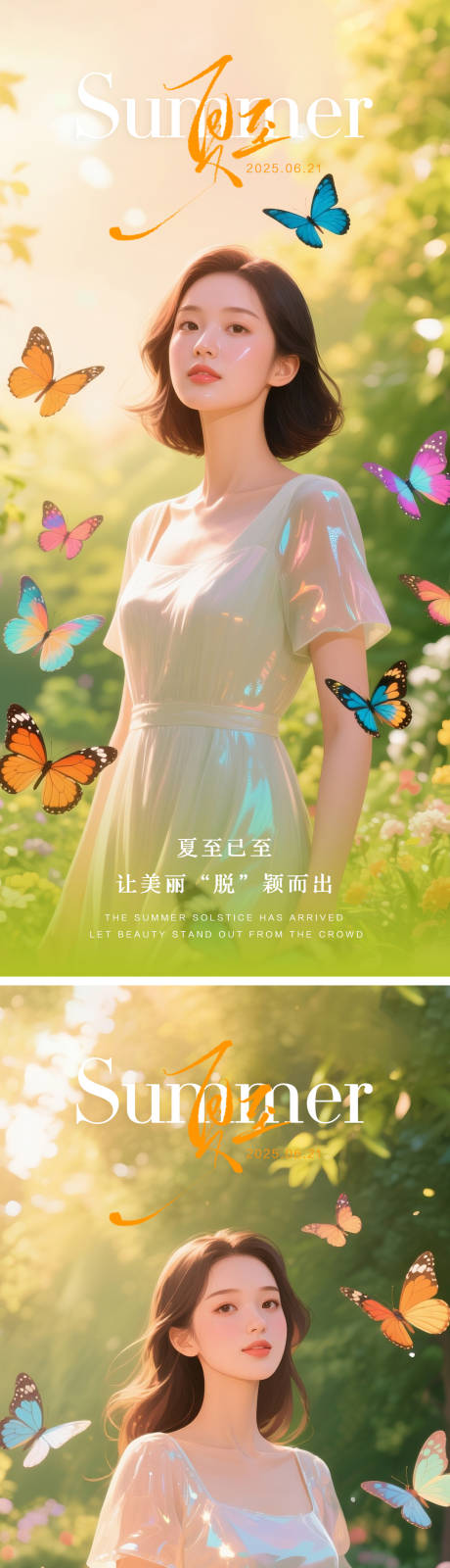 源文件下载【美业医美夏至系列海报】编号：99330031384682780