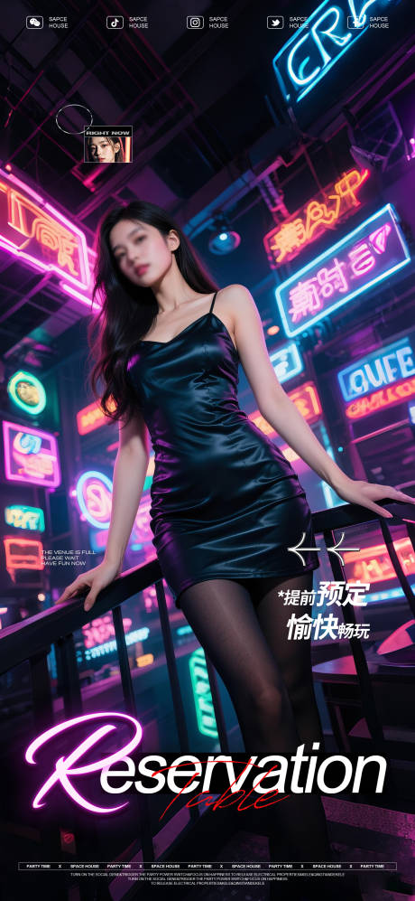 源文件下載【酒吧ktv預(yù)定海報(bào)】編號(hào)：50400031160214015