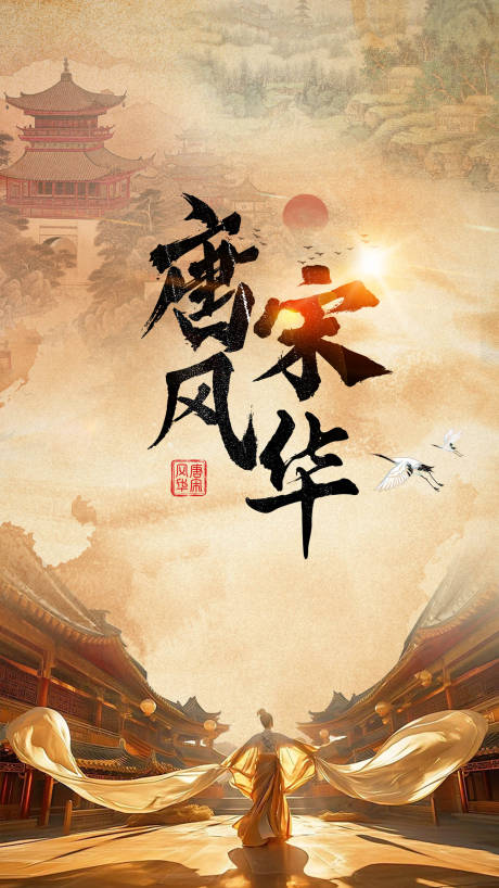 唐宋风华古代海报