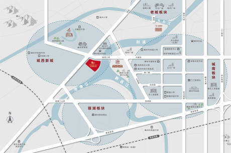 源文件下载【享设计】搜索编号：38510031435902435【地产区位图】