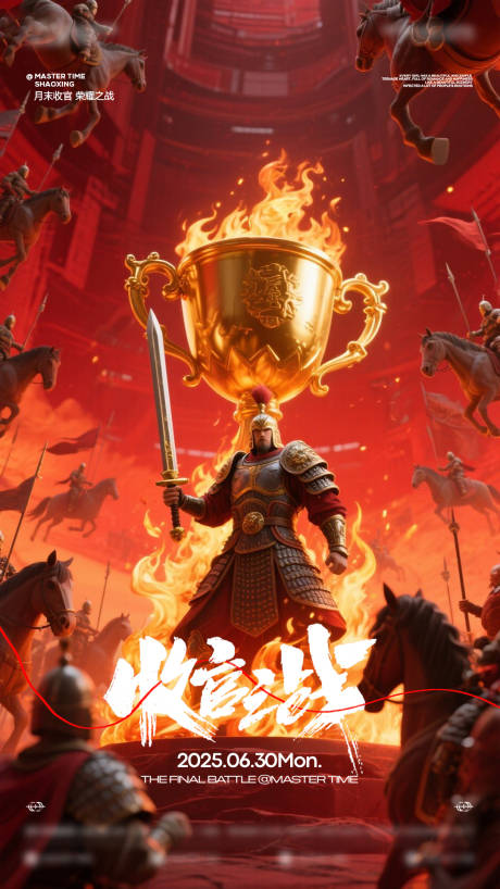源文件下载【收官之战海报】编号：54230031579948718