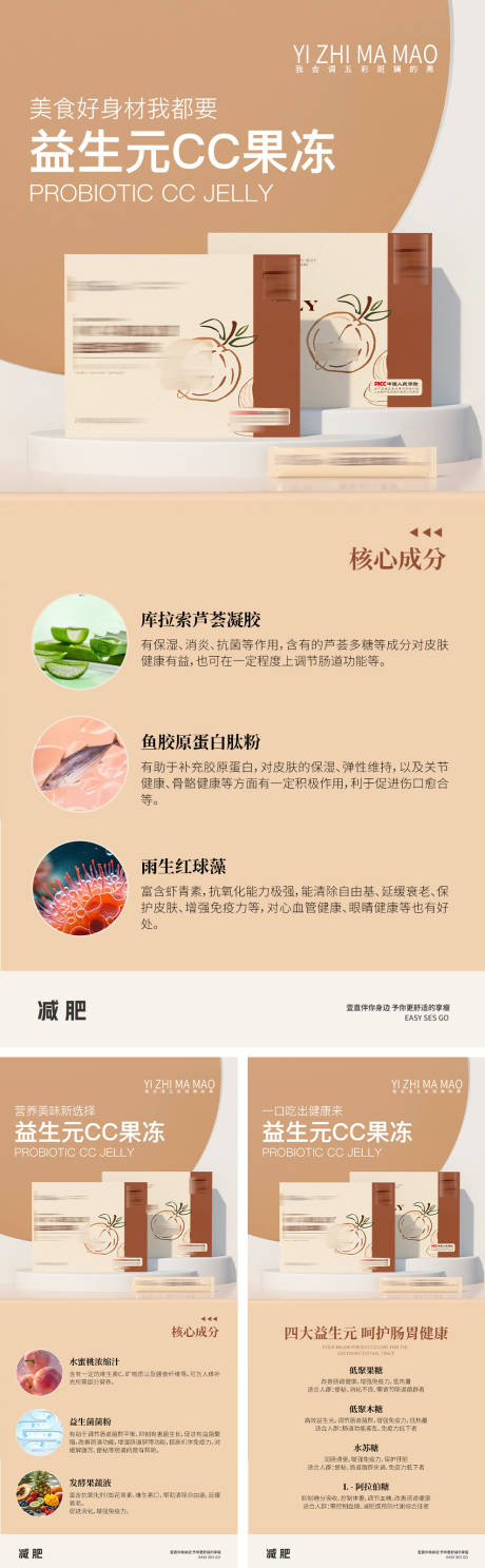 源文件下载【减肥瘦身产品介绍海报】编号：77940031199119586