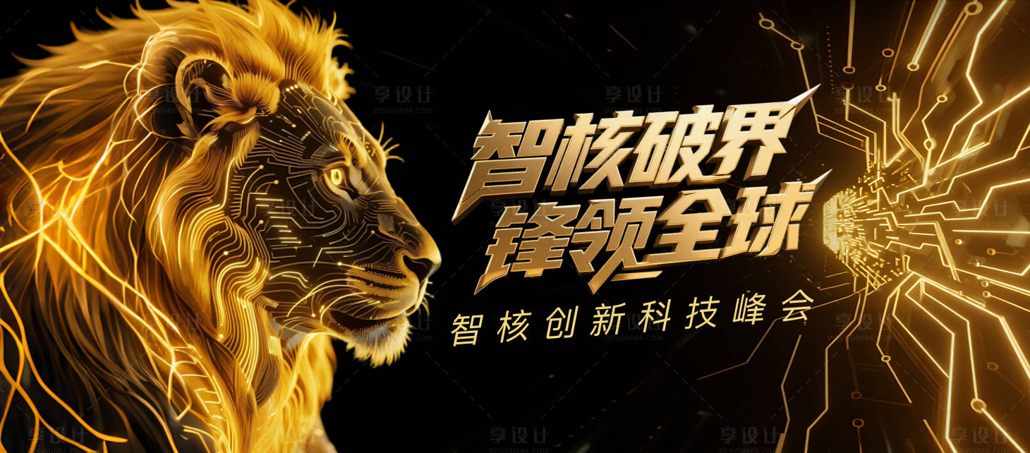 源文件下載【享設計】搜索編號：91830031510047108【智核科技會議活動背景板】