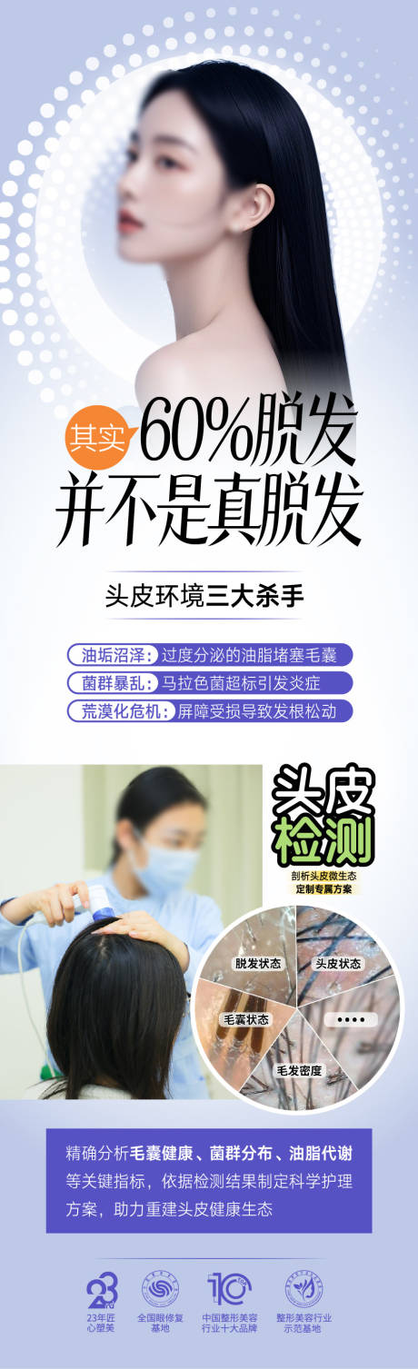 源文件下载【享设计】搜索编号：19320031426407416【整形美容毛发女神丰胸海报  】