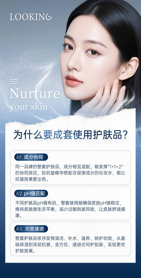 源文件下载【享设计】搜索编号：27110031433856856【护肤科普海报】