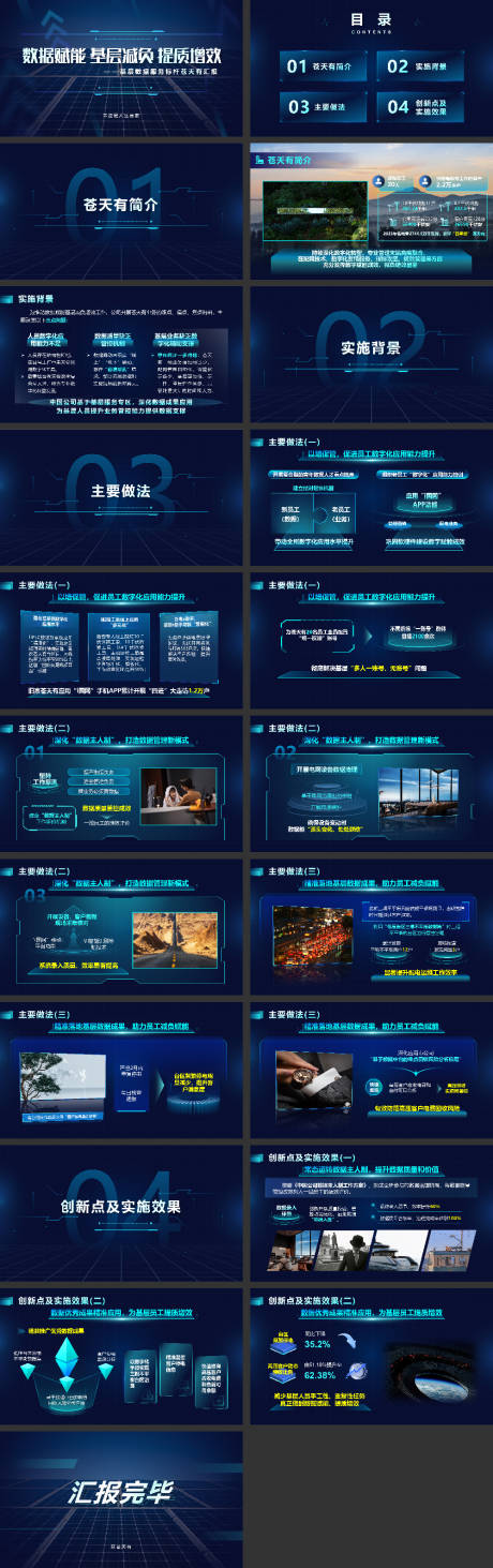 源文件下载【科技感蓝色高端PPT】编号：73170031658297604