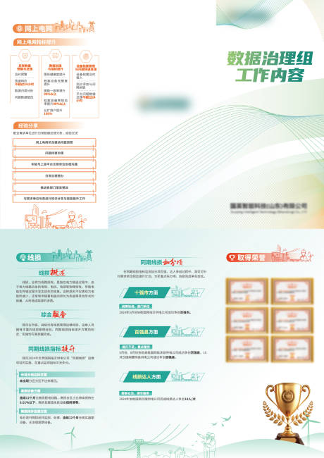 源文件下载【电力行业三折页】编号：57680031475568192