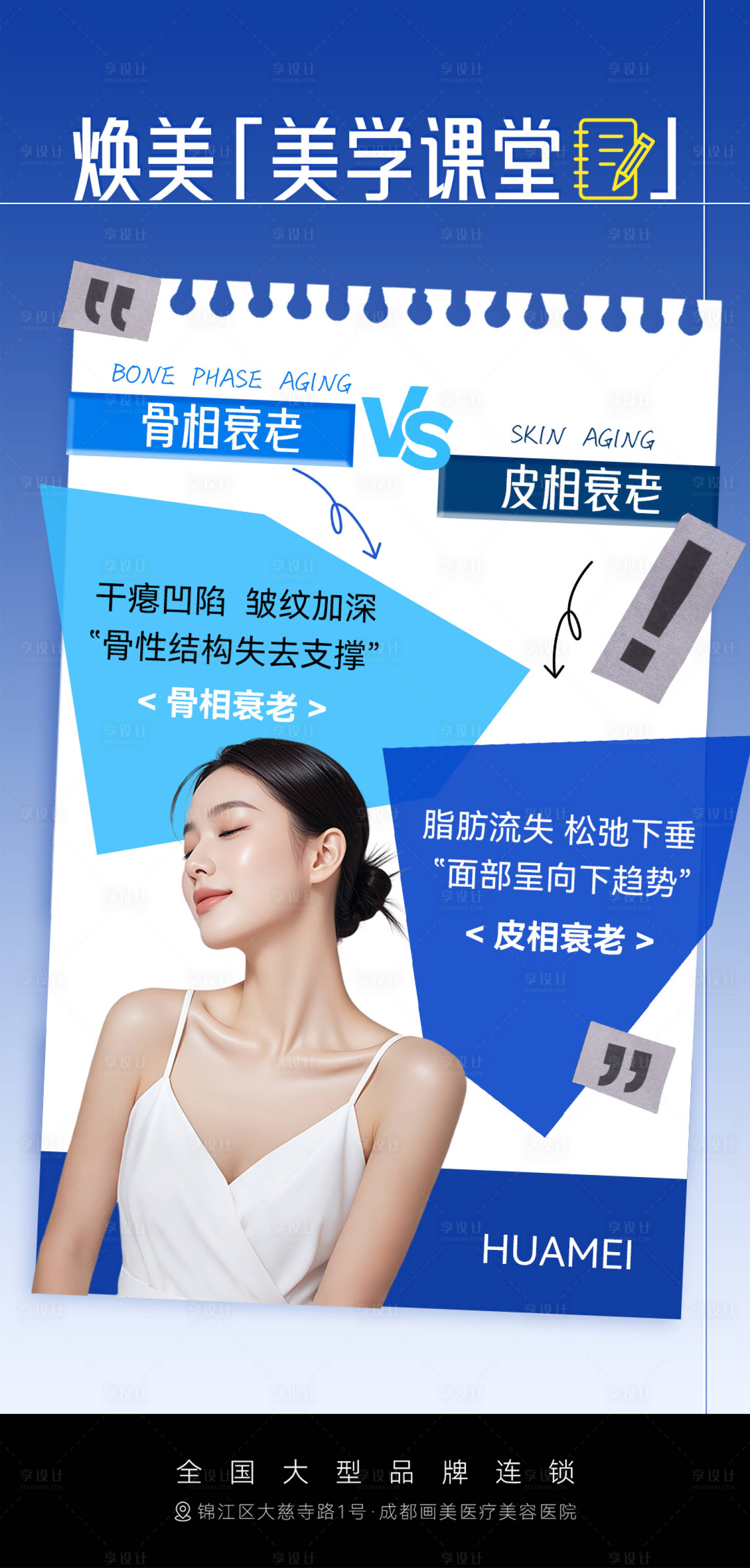 源文件下载【享设计】搜索编号：19210031130067100【焕美美学课堂海报】