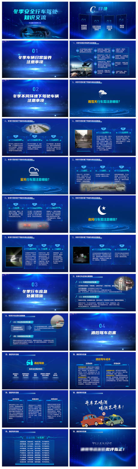 源文件下载【安全驾驶知识分享PPT】编号：31690031232536372