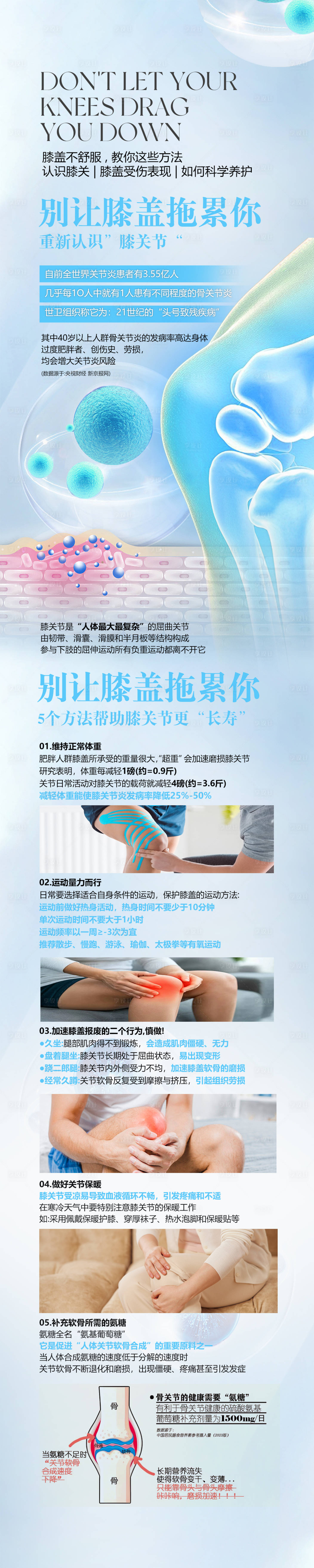 源文件下载【享设计】搜索编号：76230031141659170【别让膝盖拖累了你】